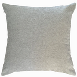 COJÍN GRIS TEXTURA JASPEADA